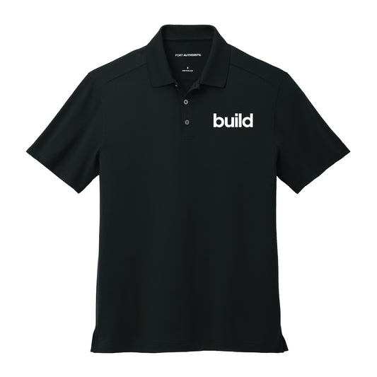 BUILD - City Stretch Flat Knit Polo